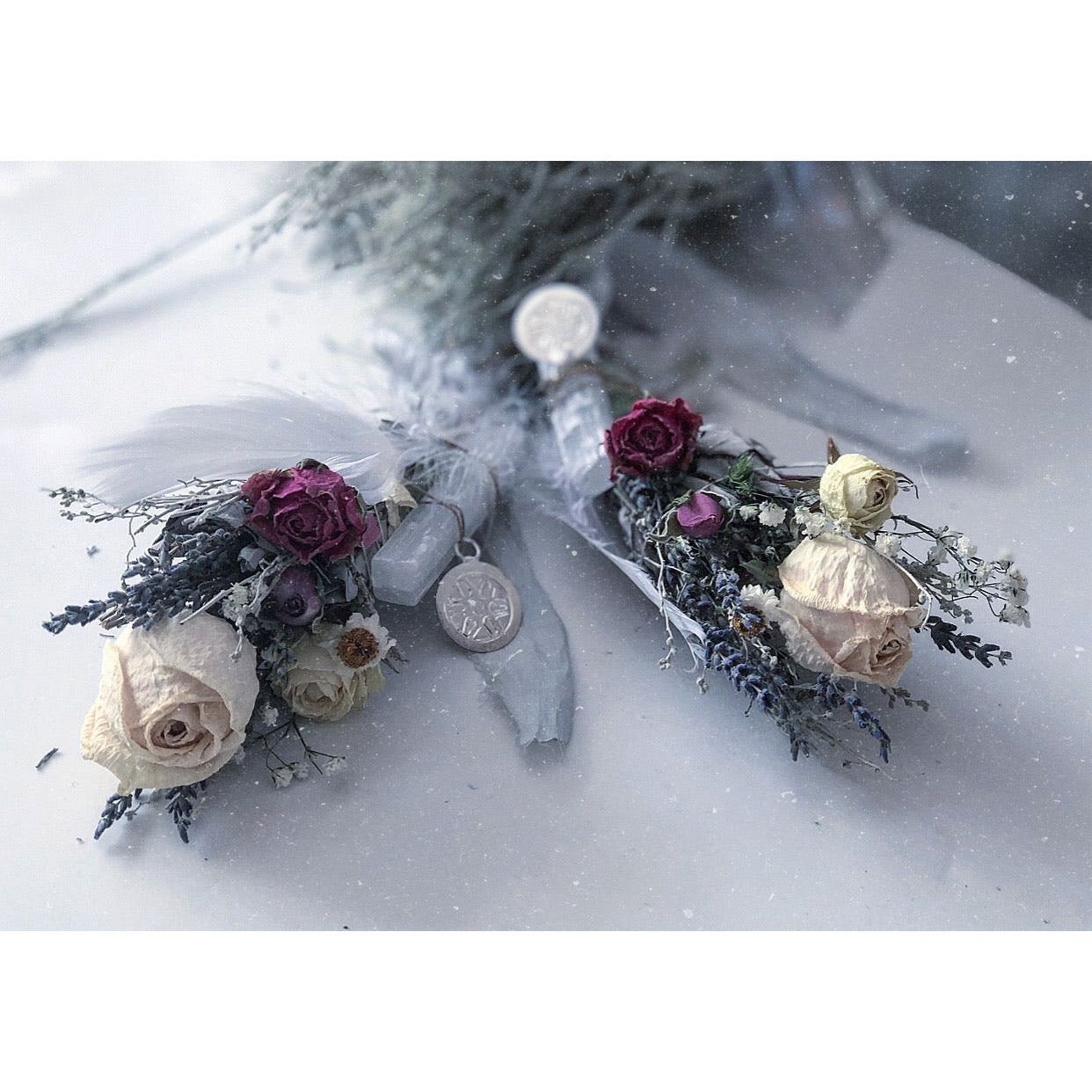 PUREST LOVE FLORAL STICK with SELENITE WAND