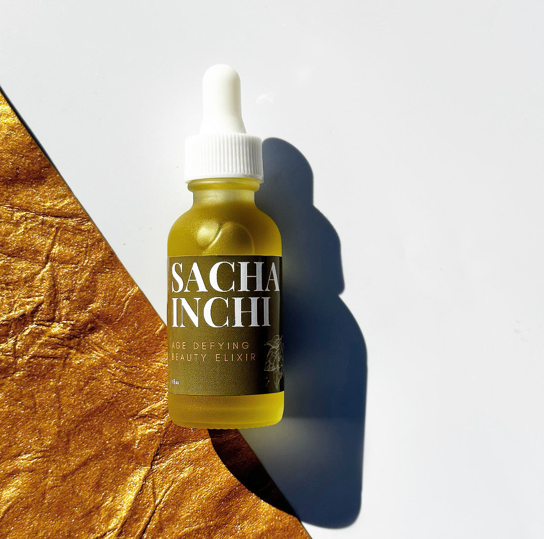 SACHA INCHI AGE DEFYING  ORGANIC  BEAUTY ELIXIR