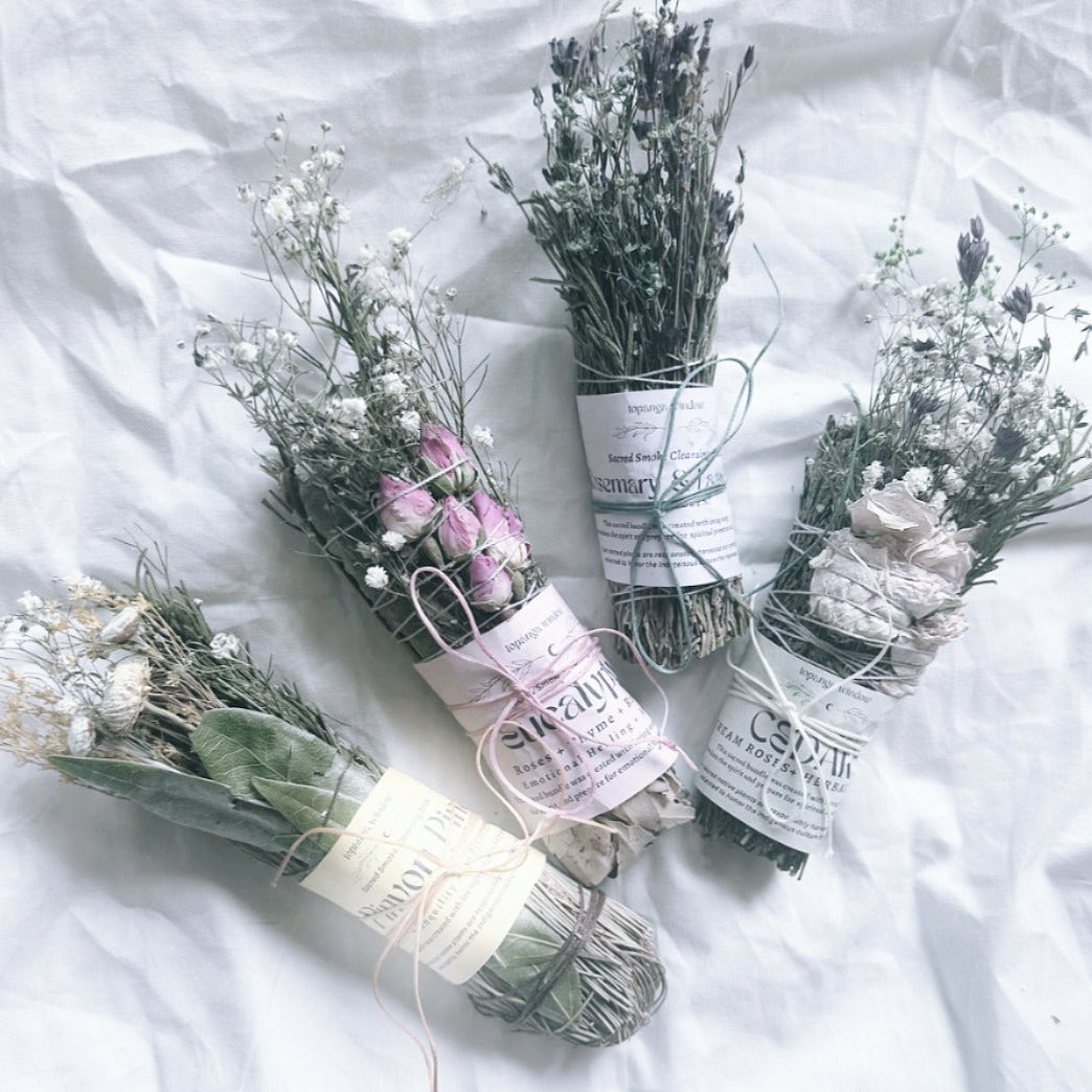 Rosemary and Lavender Meditation Smoke Cleansing Bundle