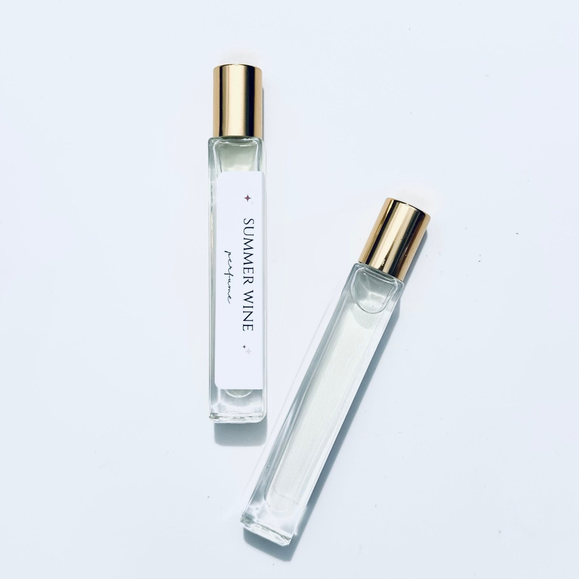 travel size natural perfume roll on for summer