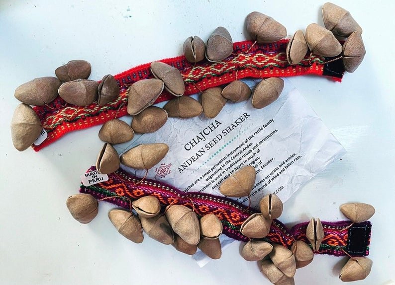 ANDEAN SEED SHAKER Shamanic Instrument