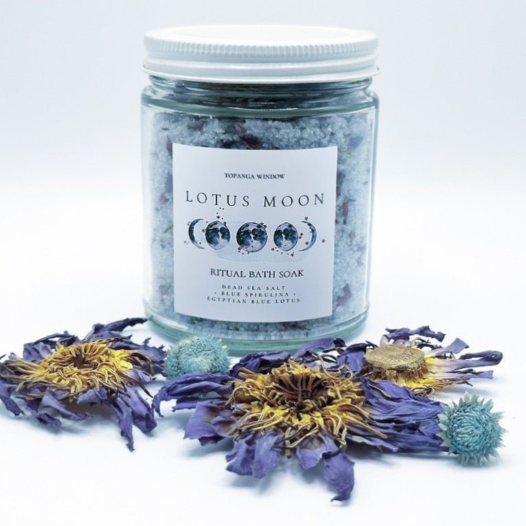 BLUE LOTUS MOON RITUAL BATH SOAK