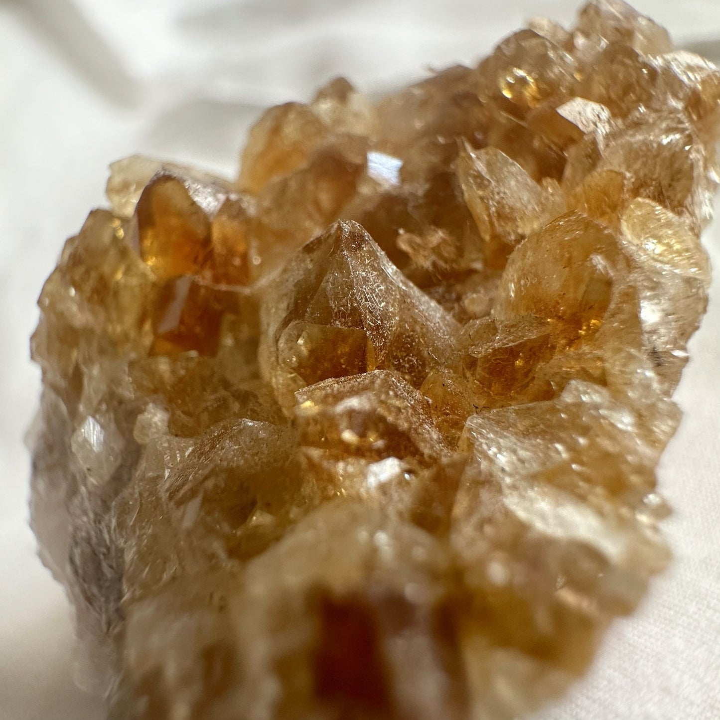 Citrine Quartz Cluster