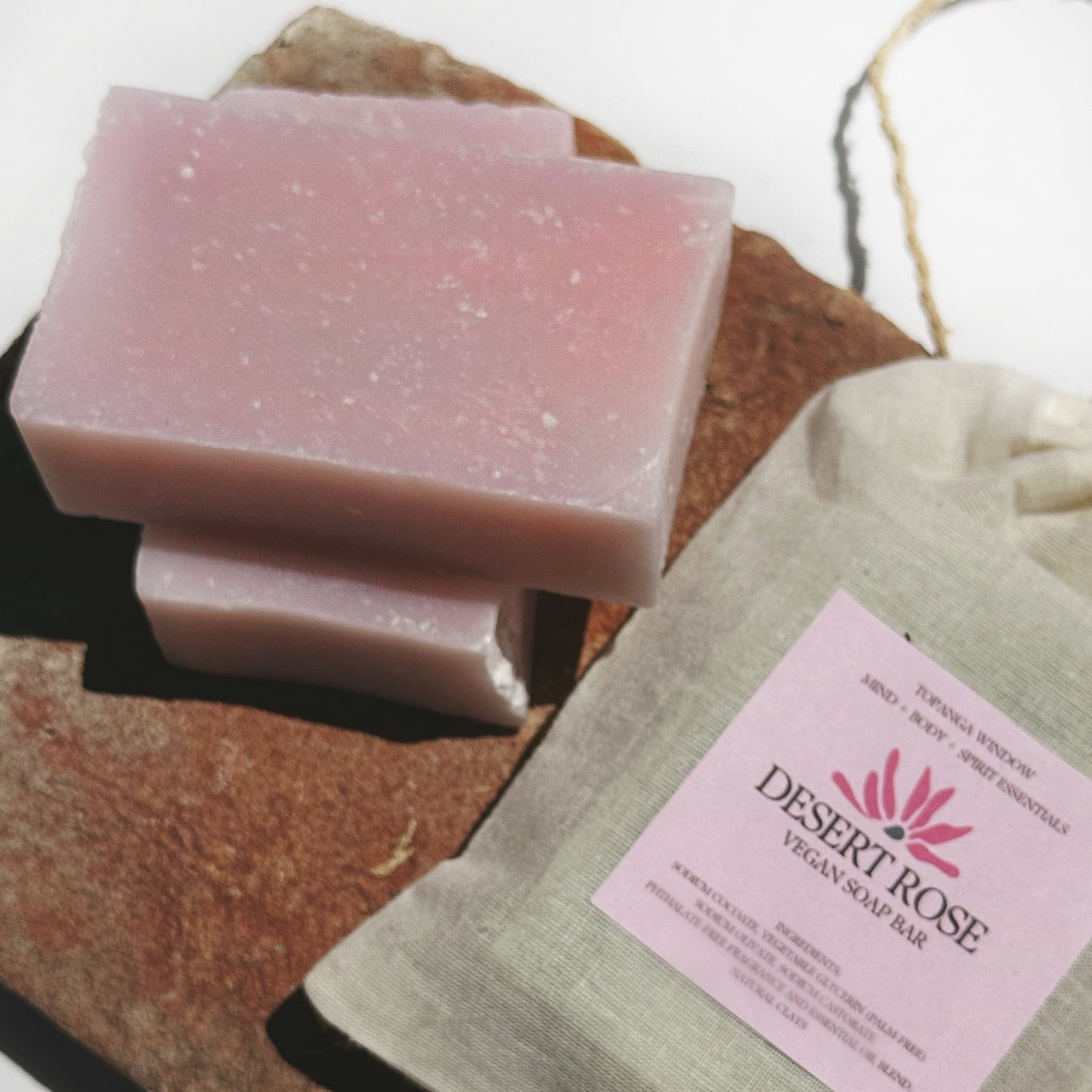 DESERT ROSE Vegan Soap Bar