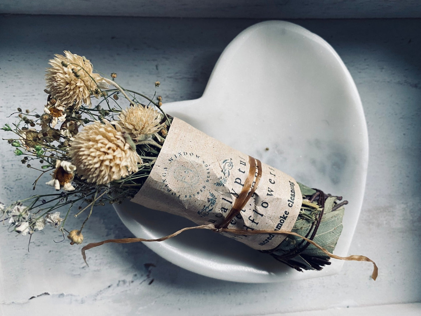 Eucalyptus + Sweet Annie + Wildflowers Energy Cleansing Stick
