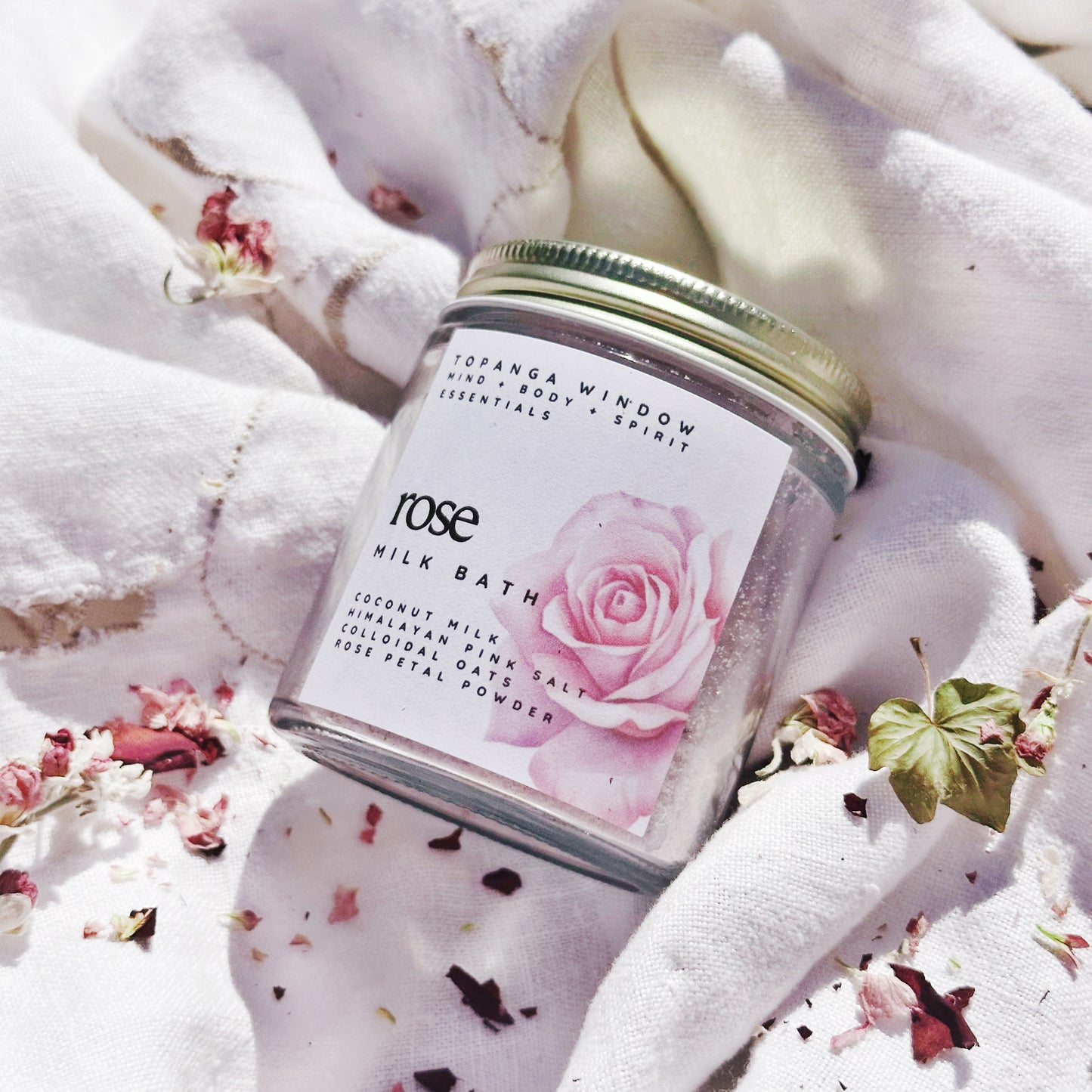 ROSE MILK BATH for Self Love and Inner Peace