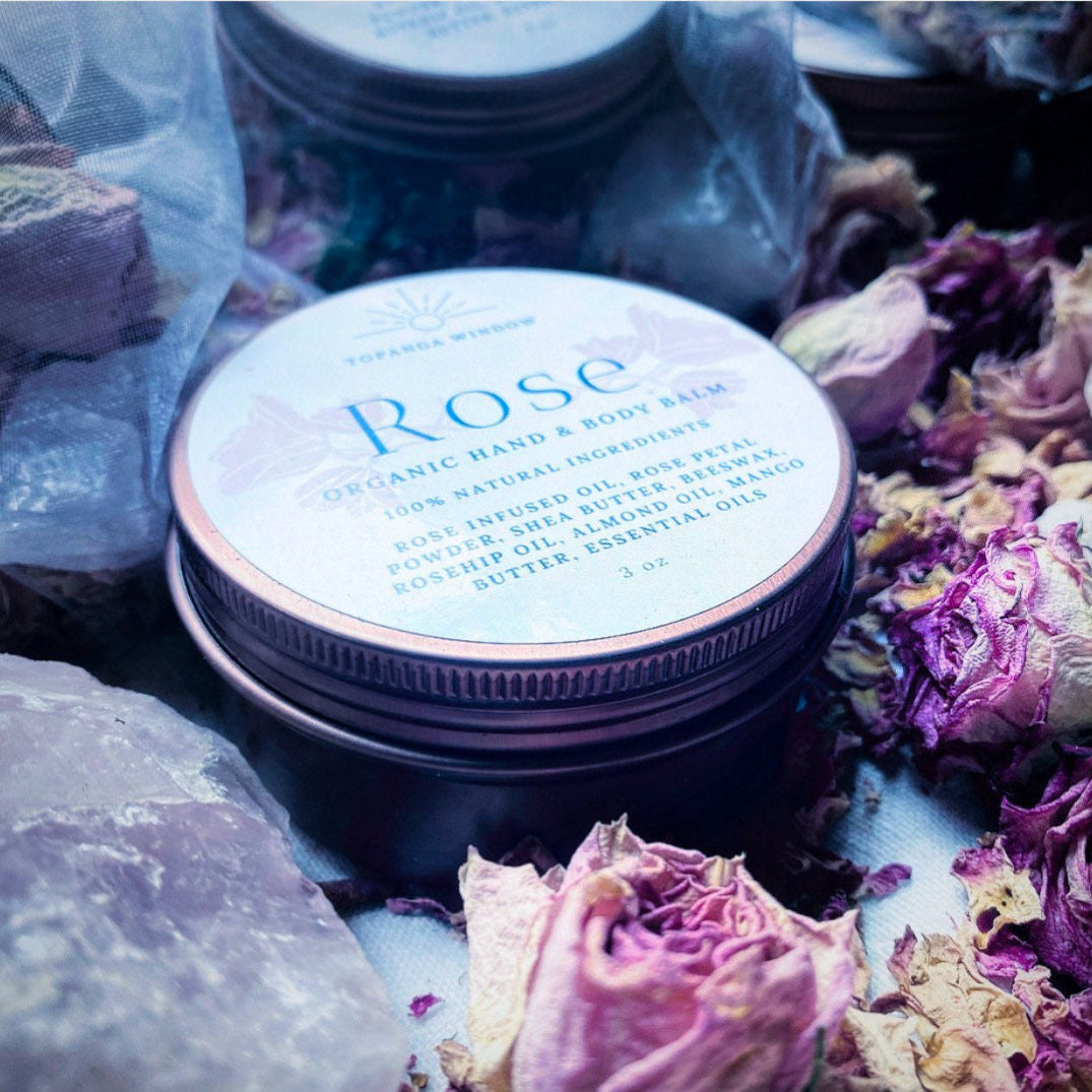 Rose Petals Organic Hand & Body Balm