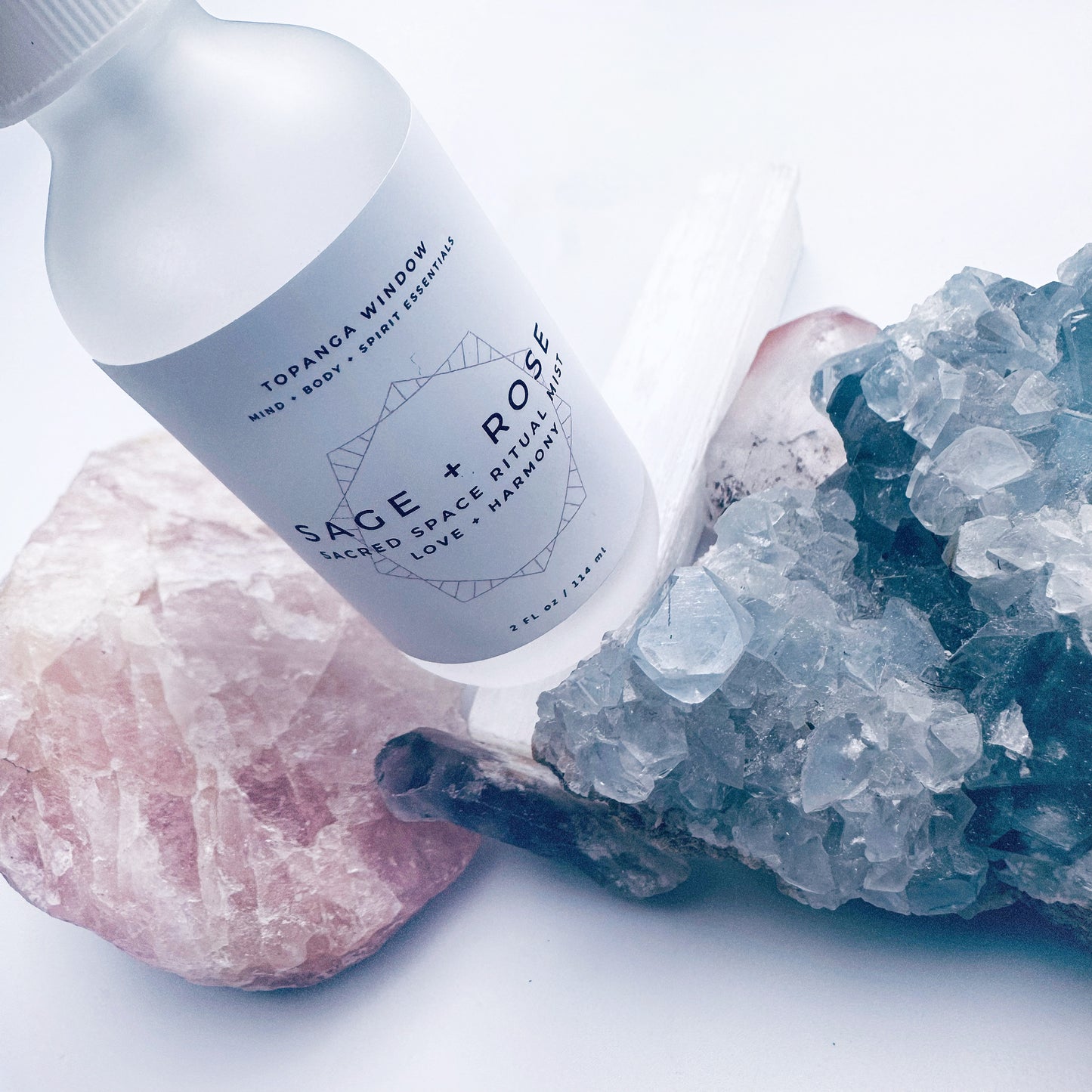 SAGE + ROSE  Sacred Space Mist for Inner Peace