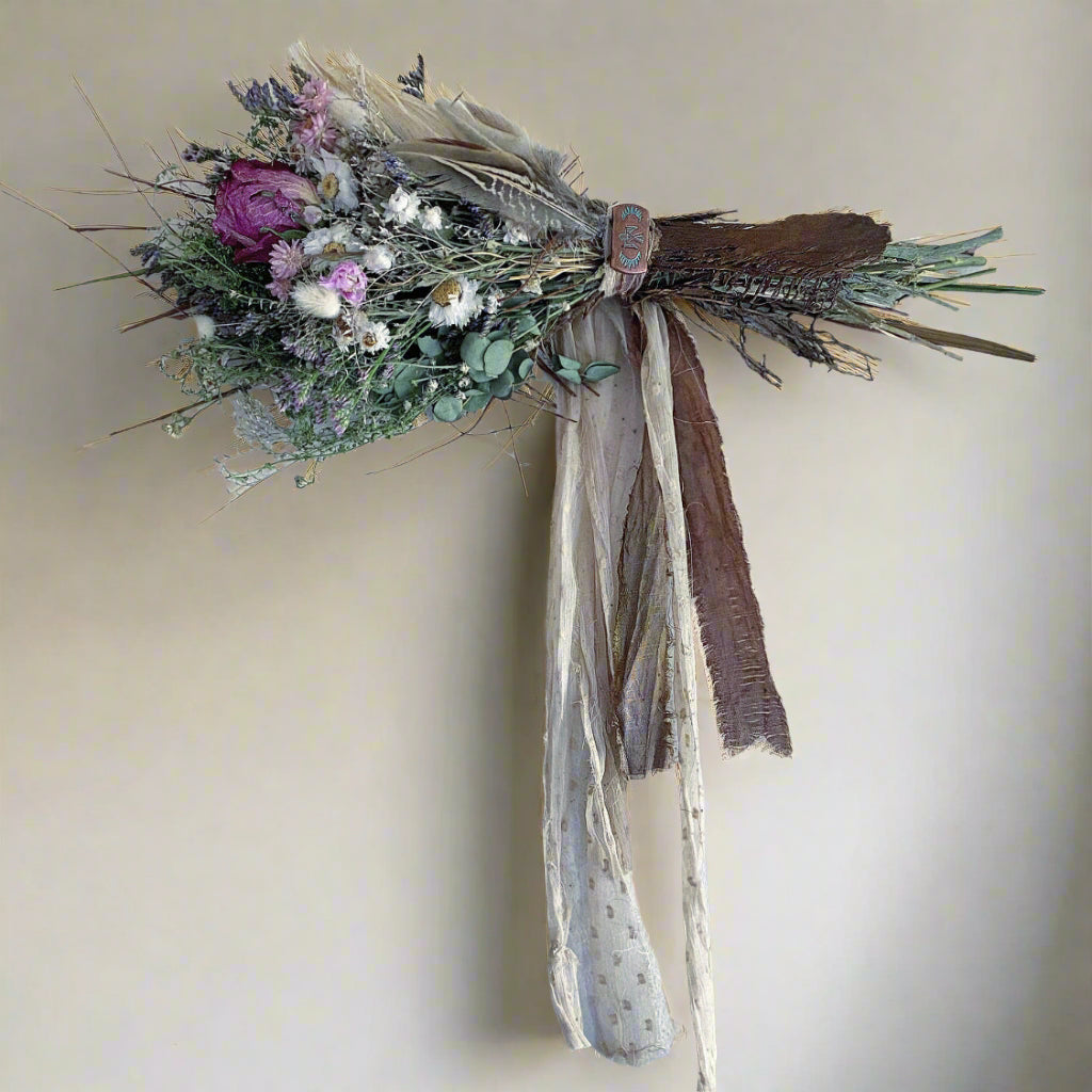 NATIVE DESERT ROSE Dried Flower Bouquet