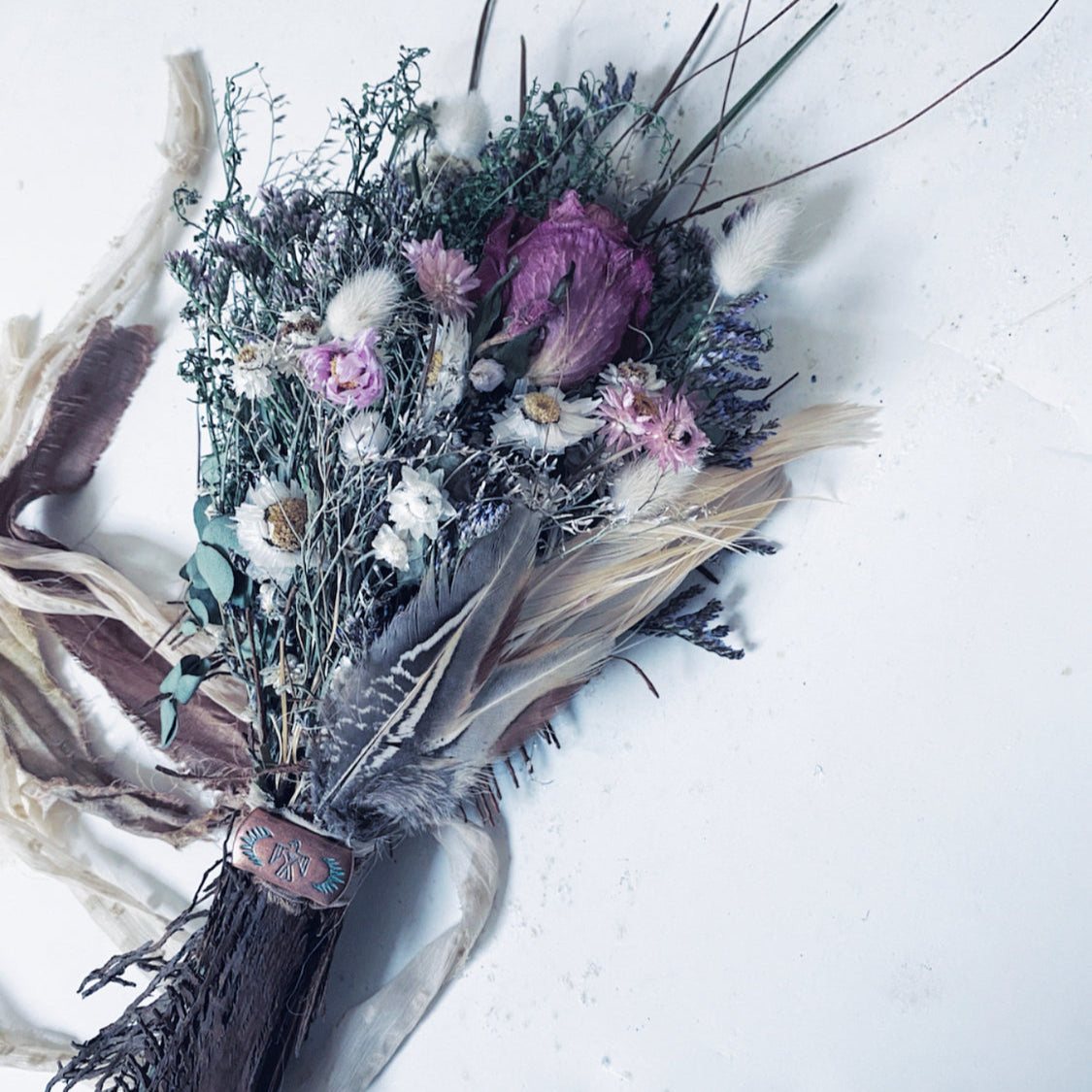 NATIVE DESERT ROSE Dried Flower Bouquet