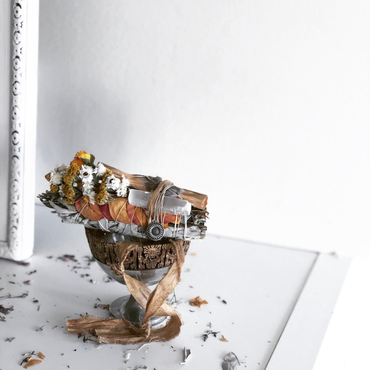 Yerba Santa + Palo Santo + Selenite Wellness Bundle