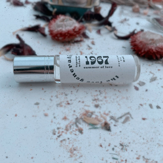 1967 SUMMER OF LOVE PERFUME HIPPIE  FRAGRANCE BOHO SCENT WOODSTOCK