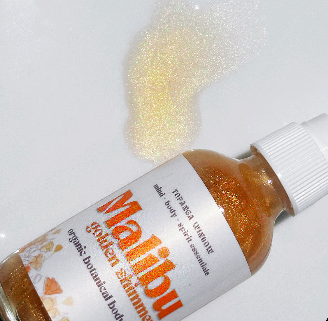 MALIBU Golden Shimmer Organic Botanical Body Oil