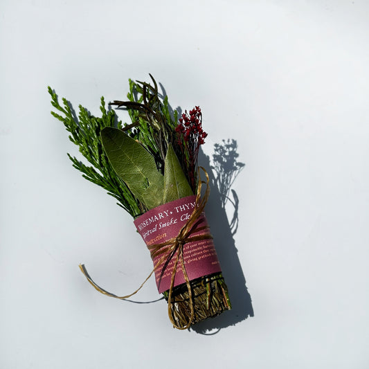 ROSEMARY AND BAY LEAVES SACRED SMOKE CLEANSING STICK
