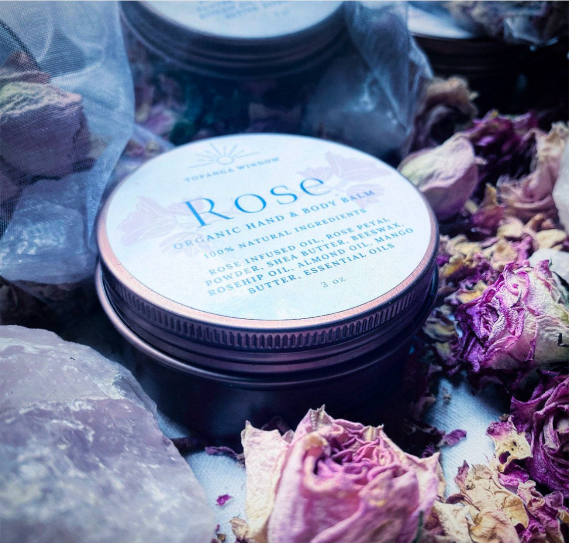 Rose Petals Organic Hand & Body Balm