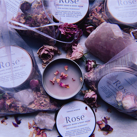 Rose Petals Organic Hand & Body Balm