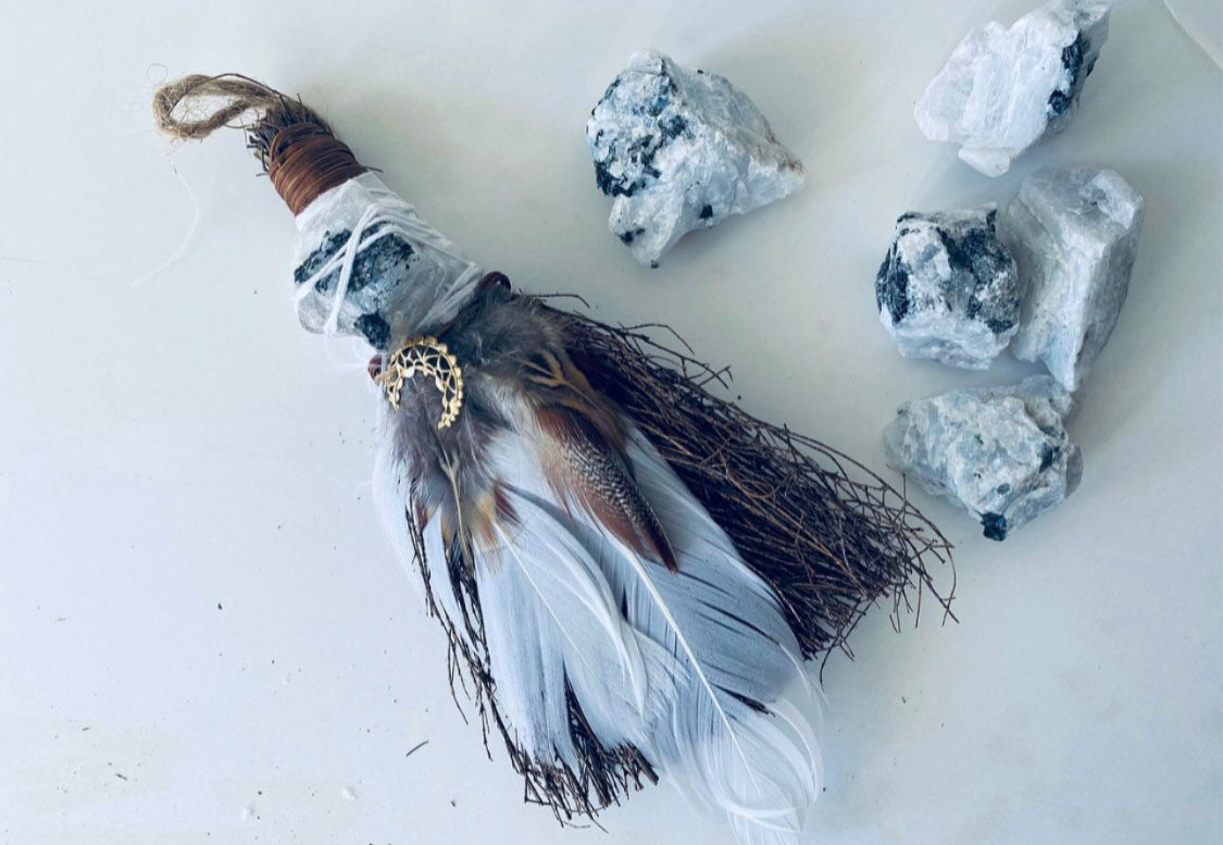 MOONSTONE BESOM BROOM