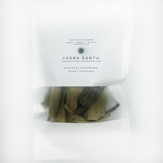 YERBA SANTA Loose Leaves For Spiritual Cleansing