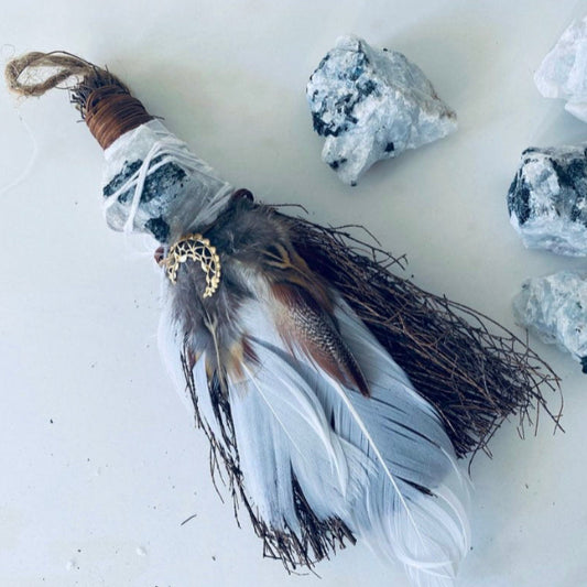 MOONSTONE BESOM BROOM