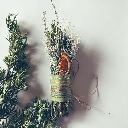 JUNIPER CEDAR SPIRITUAL SMOKE CLEANSING STICK