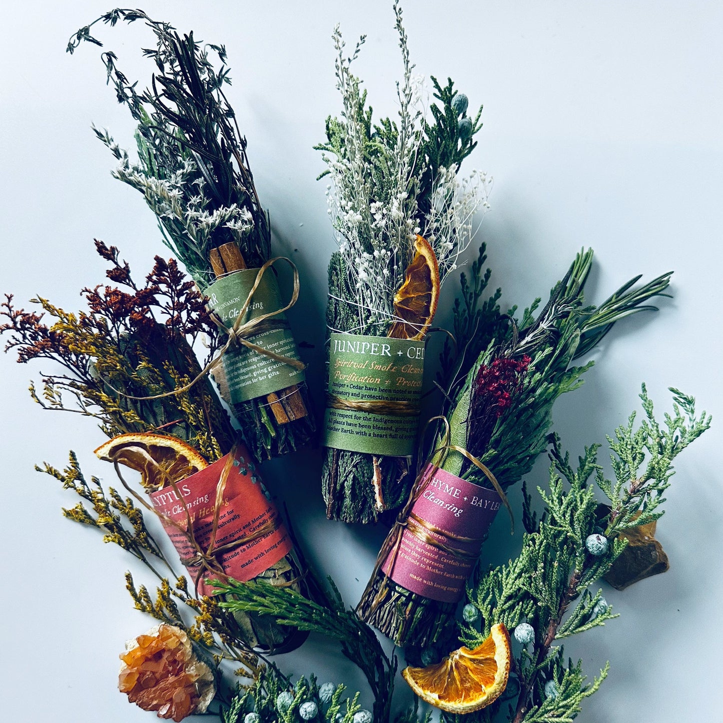 JUNIPER CEDAR SPIRITUAL SMOKE CLEANSING STICK