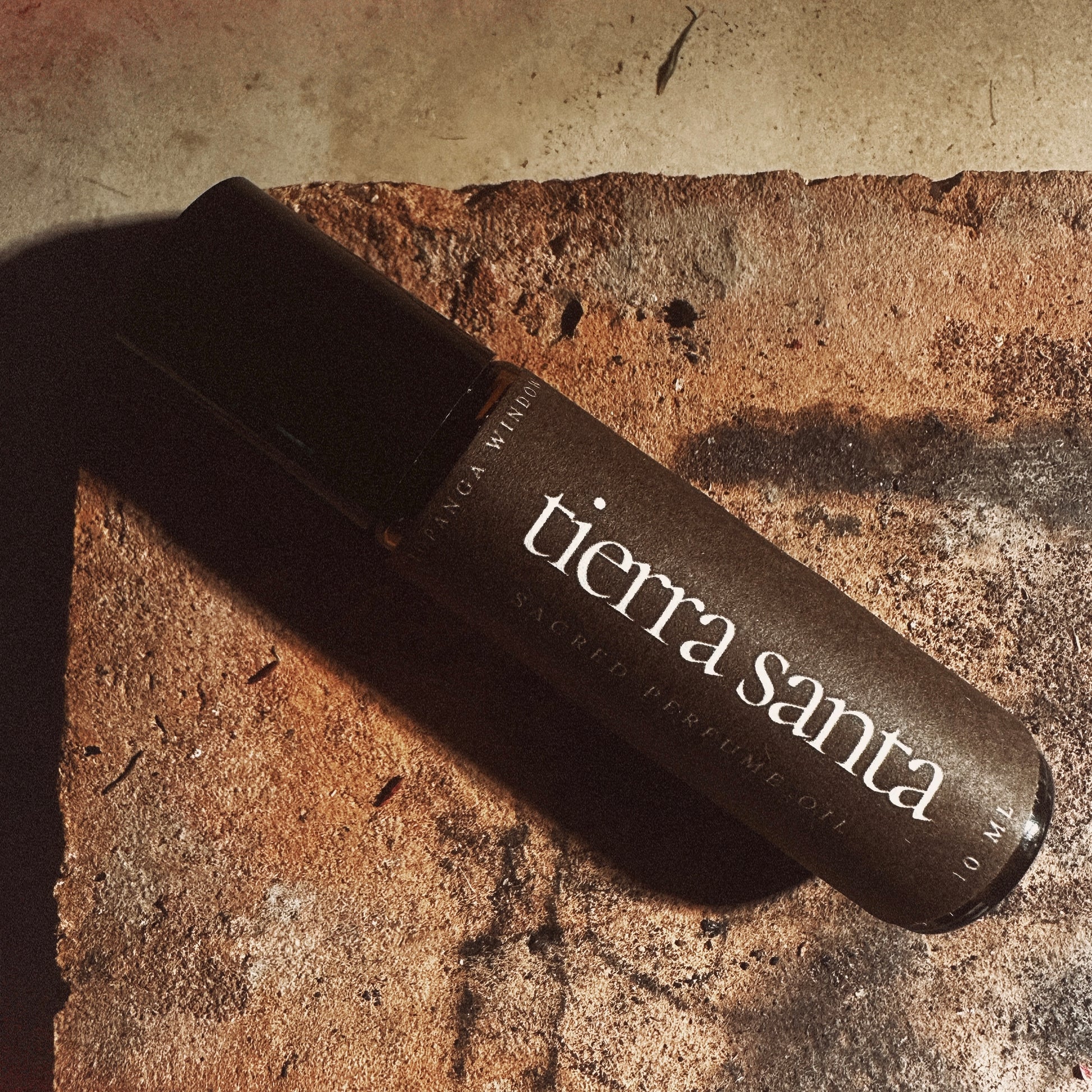 Tierra Santa product on a textured surface