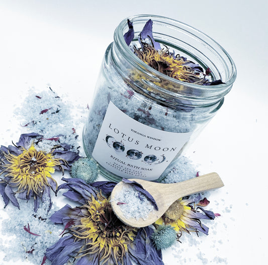 BLUE LOTUS MOON RITUAL BATH SOAK