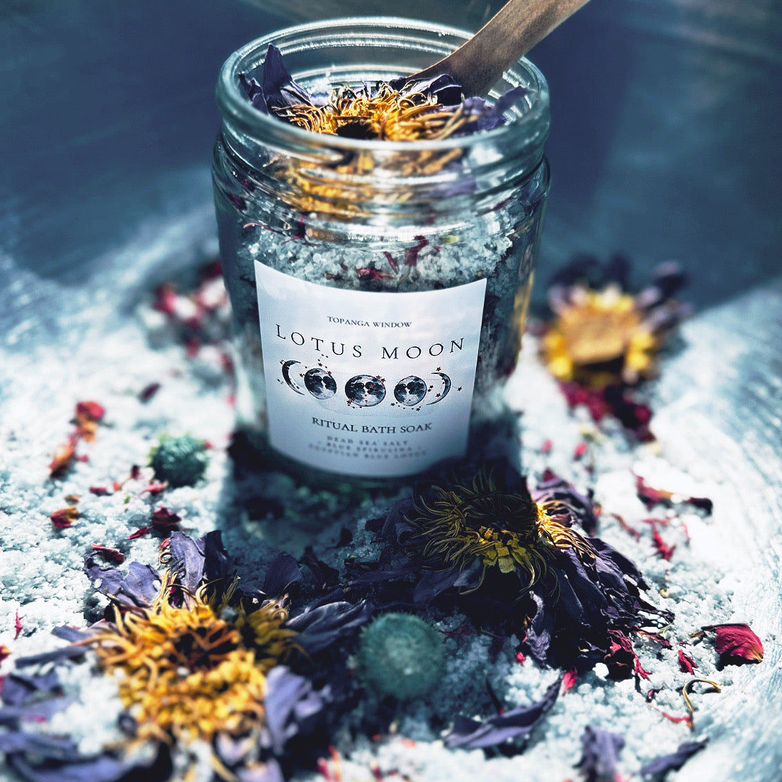 BLUE LOTUS MOON RITUAL BATH SOAK