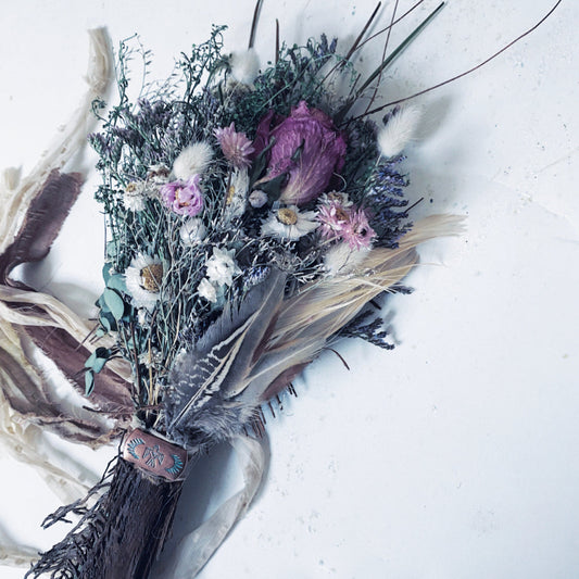 NATIVE DESERT ROSE Dried Flower Bouquet