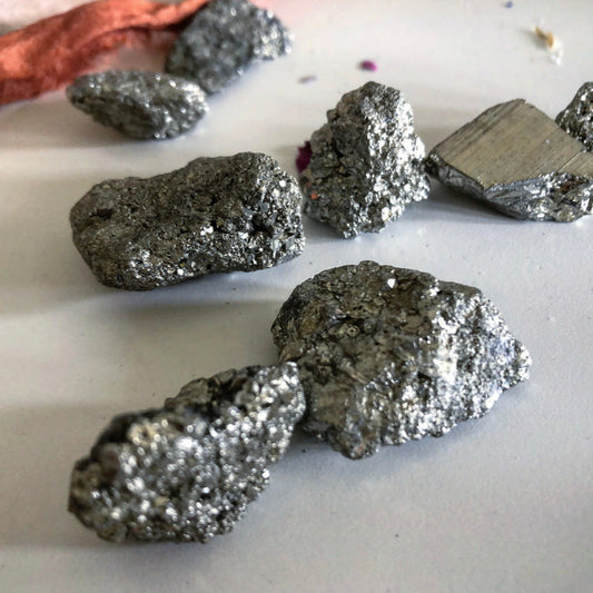 pyrite healing stone