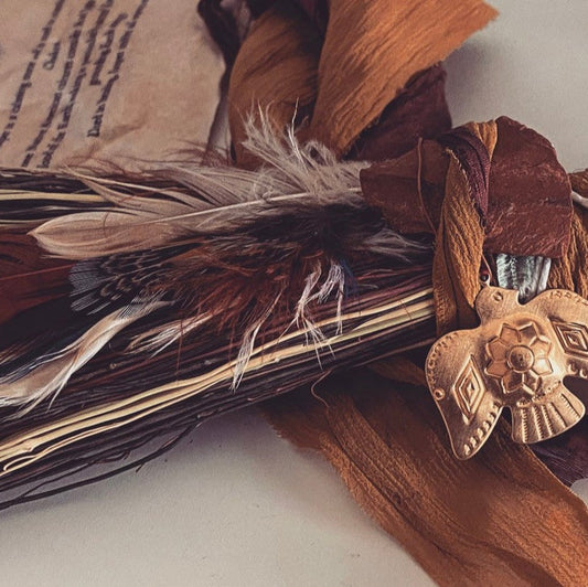 WALL HANGING  + ARIZONA RED JASPER HEALING STONE